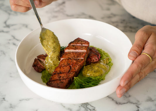 Veganes Tofu-Lachsfilet mit unserem DILL MAL