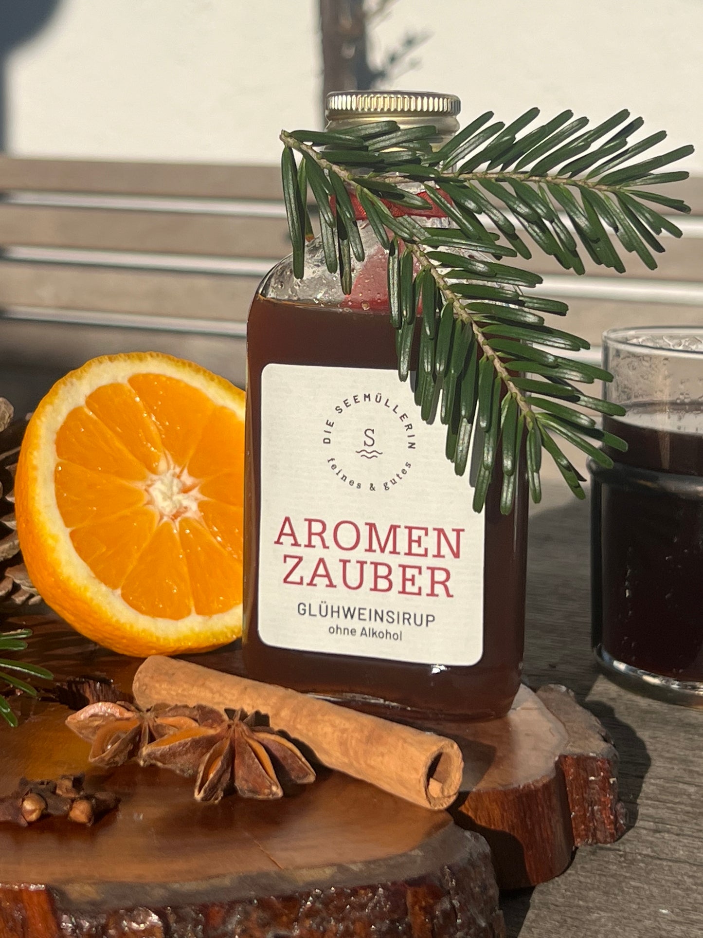 AROMEN ZAUBER | Glühweinsirup (ohne Alkohol)